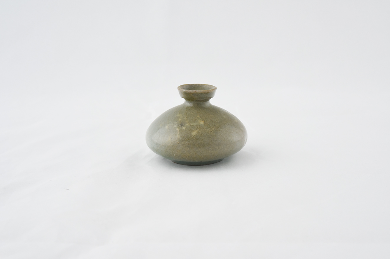 청자 상감 국화무늬 유병